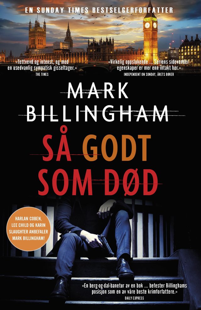"Så godt som død" av Mark Billingham