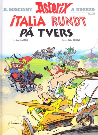 "Italia rundt på tvers" av Jean-Yves Ferri