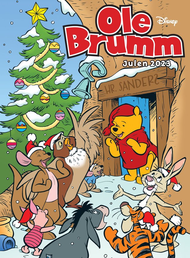 "Ole Brumm - julen 2023" av A.A. Milne