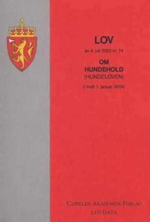 Lov om hundehold (hundeloven) av 4. juli 2003 nr. 74 - (i kraft 1. januar 2004)
