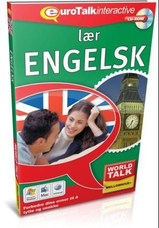 Lær engelsk - mellomnivå+