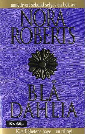 "Blå dahlia" av Nora Roberts