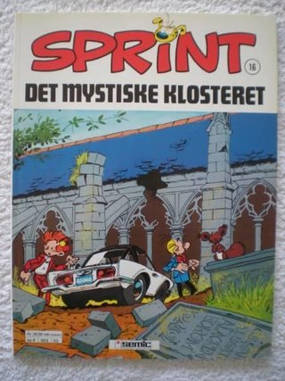 "Sprint nr 16 Det mystiske klosteret" av Fournier