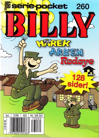 "Serie-pocket 260 Billy (Opp på vekta)" av Mort Walker