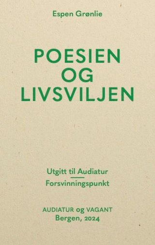 Poesien og livsviljen