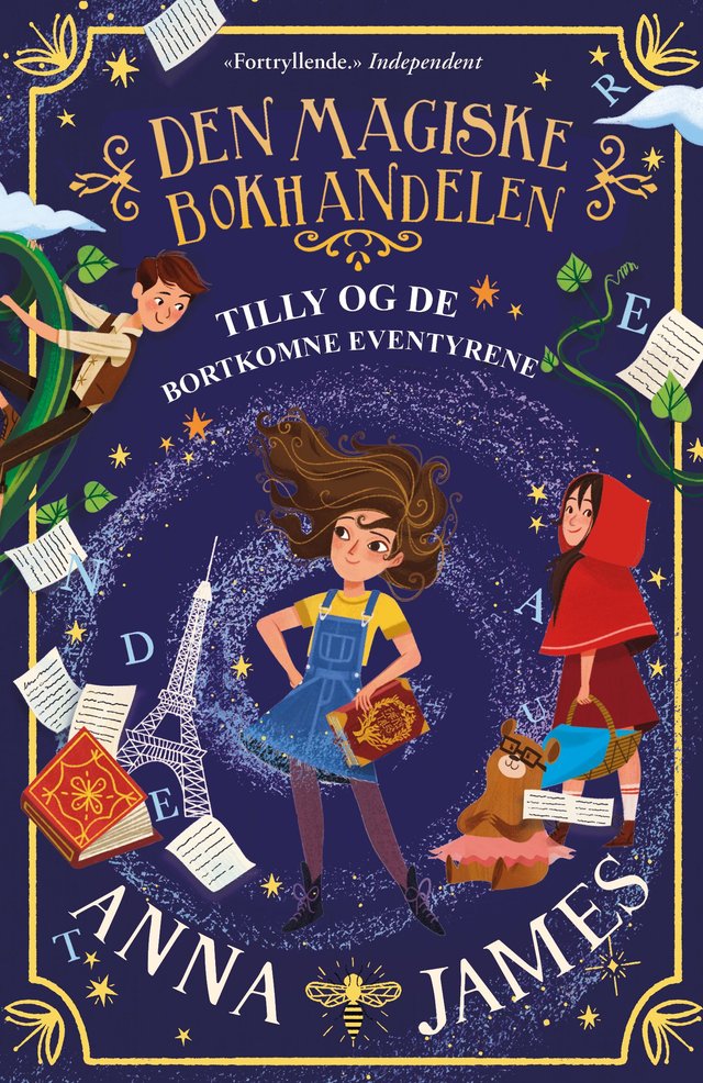 "Tilly og de bortkomne eventyrene" av Anna James