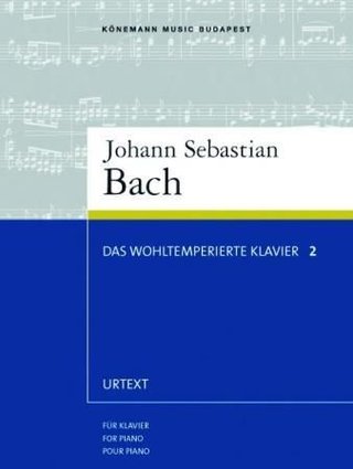 "Das wohltemperierte Klavier 2 - für Klavier = for piano = pour piano" av Johann Sebastian Bach