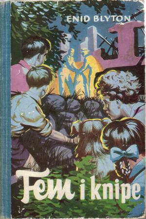 "Fem i knipe" av Enid Blyton