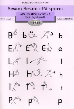 Sesam Sesam 2 - på sporet ABC : bokstavboka med trykkskrift : nyn. e-inf.
