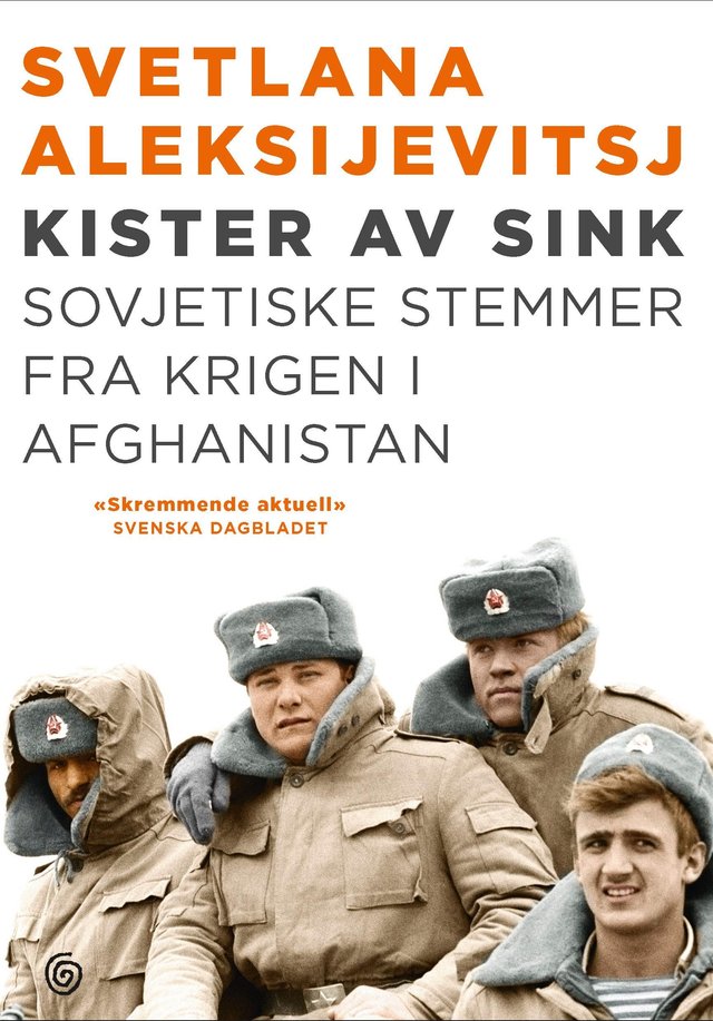 "Kister av sink - sovjetiske stemmer fra krigen i Afghanistan" av Svetlana Alexievich