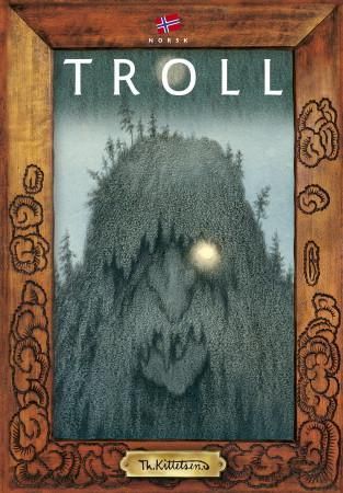 "Troll" av Th. Kittelsen