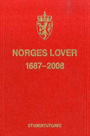 "Norges lover 1687-2008 - studentutgave" av Hans Flock
