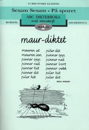 Sesam Sesam 2 - på sporet ABC : dikterboka med stavskrift