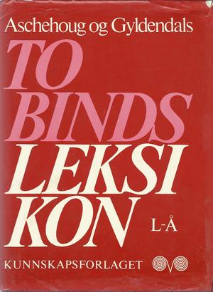 "Aschehoug og Gyldendals tobinds leksikon" av Jon Gunnar Arntzen
