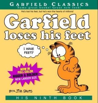Garfield loses his feet
