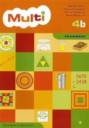 "Multi 4b - grunnbok : matematikk for barnetrinnet" av Bjørnar Alseth