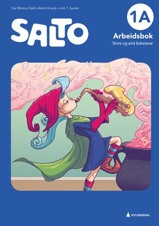 Salto 1A, 2. utg. - Arbeidsbok : store og små bokstavar : norsk for barnesteget