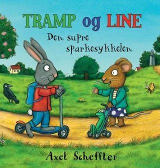 "Den supre sparkesykkelen" av Axel Scheffler