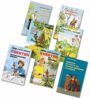 "Lillebror og Knerten 1-7" av Anne-Cath. Vestly