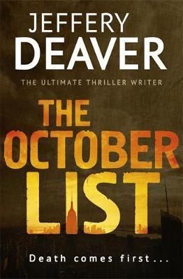 "The october list" av Jeffery Deaver
