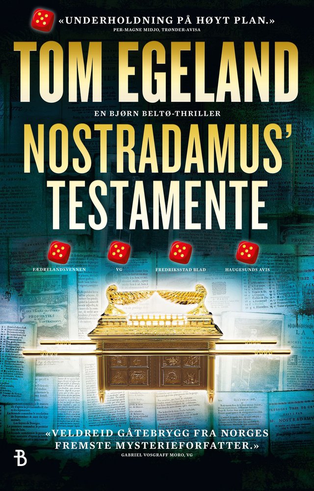 "Nostradamus' testamente - spenningsroman" av Tom Egeland