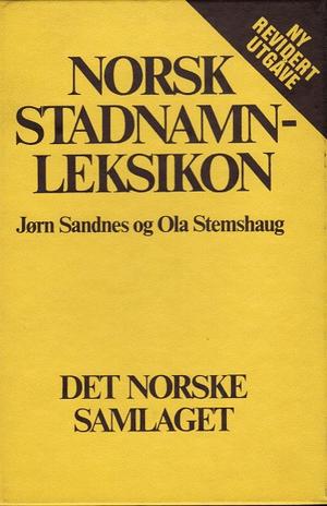 Norsk stadnamnleksikon