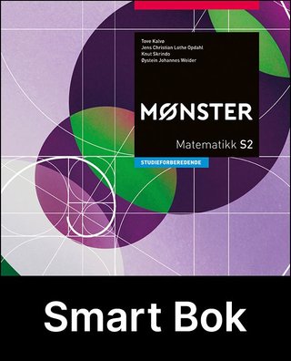 Mønster S2, Smart Bok - matematikk SF, vg3