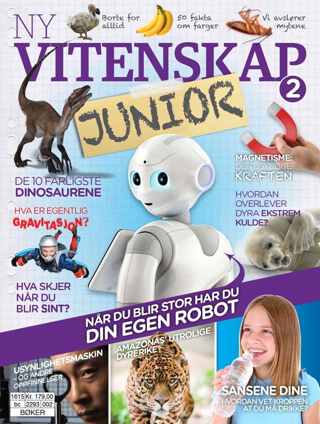 "Ny vitenskap - junior 2" av Line Therkelsen