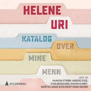 "Katalog over mine menn" av Helene Uri