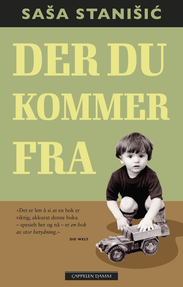 "Der du kommer fra" av Saša Stanišić