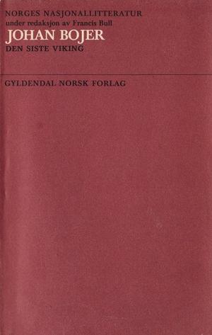 Norges nasjonallitteratur. Bd. 21 - den siste viking
