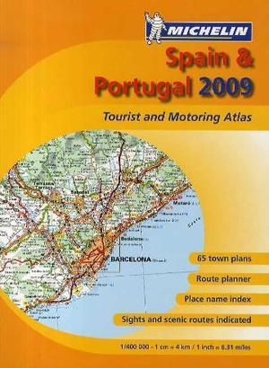 "España & Portugal - atlas de carreteras y turistíco = atlas routier et touristique = tourist and motoring atlas = Strassen- und Reiseatlas = toeristische wegenatlas = atlante stradale e turistico" 