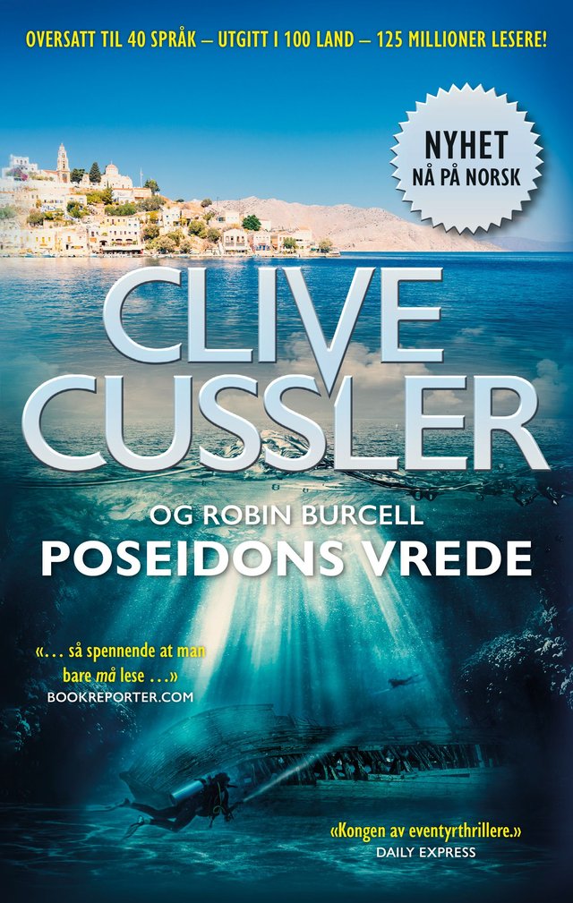 "Poseidons vrede" av Clive Cussler