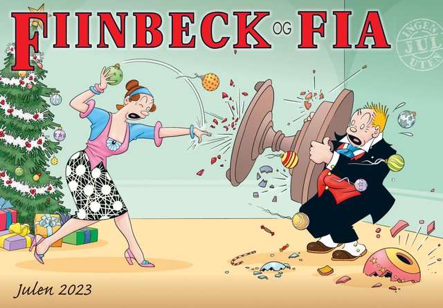 "Fiinbeck og Fia - julen 2023" av George McManus