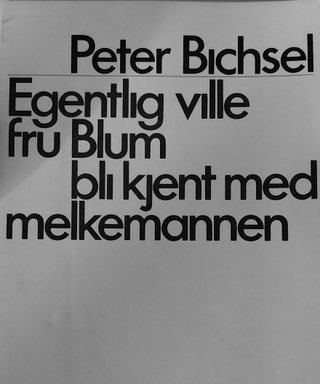 Egentlig ville fru Blum bli kjent med melkemannen