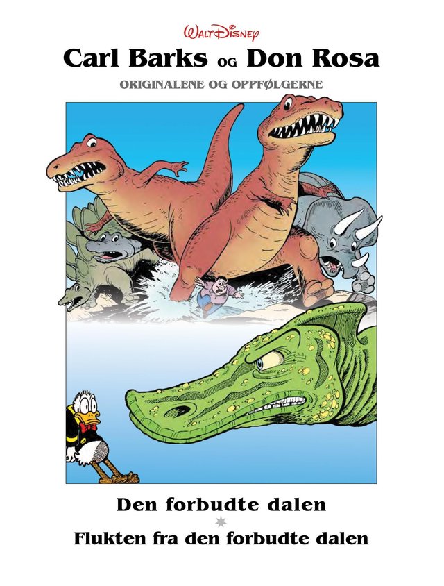 "Den forbudte dalen ; Flukten fra den forbudte dalen ; På sporet av enhjørningen ; Onkel Skrue på muskatjakt" av Carl Barks