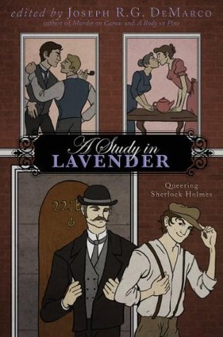 "A Study in Lavender Queering Sherlock Holmes" av Elka Cloke
