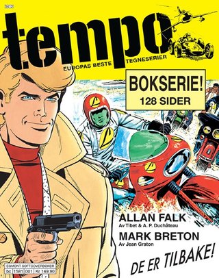 "Tempo bok 1 -  Allan Falk - Mark Breton - De er tilbake!" av Jean Graton