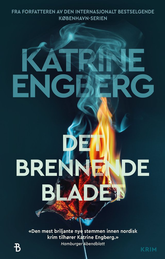 "Det brennende bladet" av Katrine Engberg