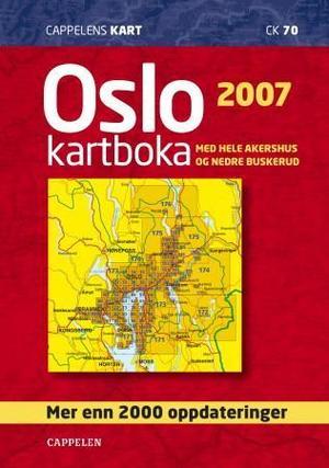 "Oslokartboka 2007 - med hele Akershus og nedre Buskerud : city atlas, Stadtatlas, atlas de ville" 