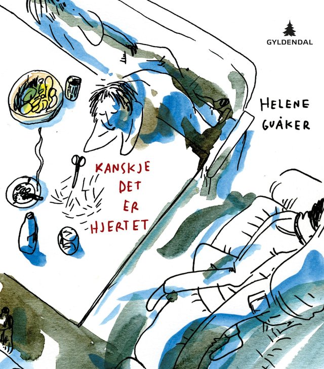 "Kanskje det er hjertet - dikt" av Helene Guåker