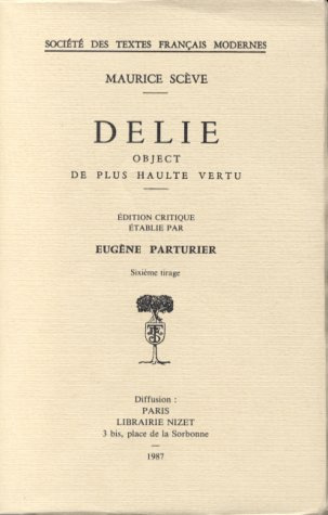Délie, objet de plus haulte vertu