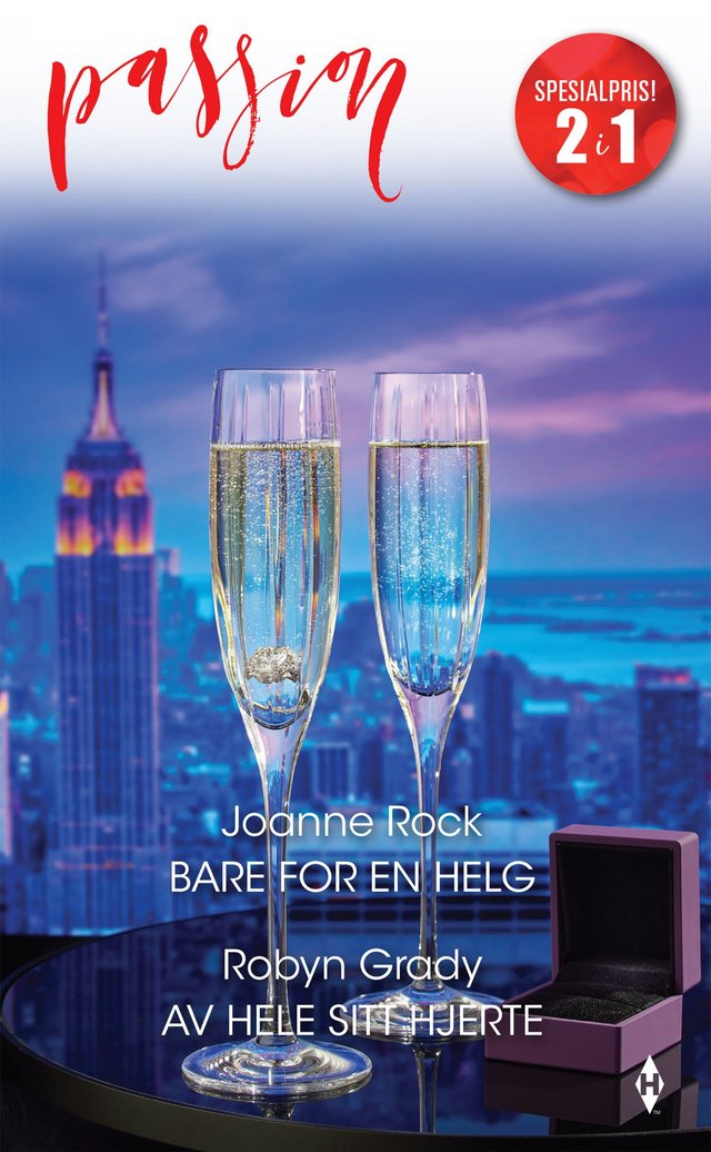 "Bare for en helg ; Av hele sitt hjerte" av Joanne Rock