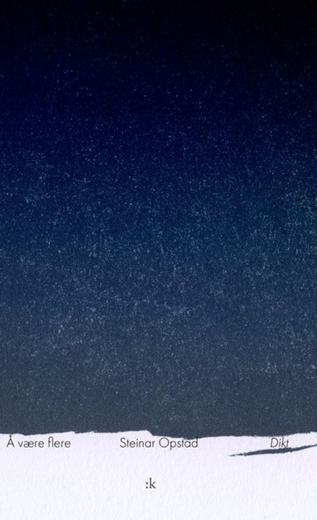 "Å være flere - dikt" av Steinar Opstad
