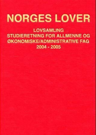 Norges lover - lovsamling