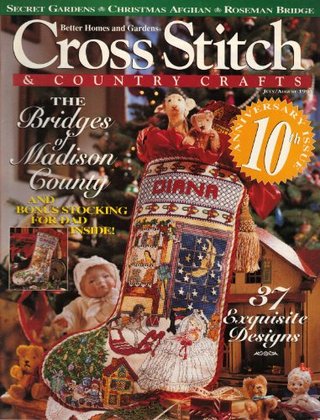 "Better Homes and Gardens Cross Stitch & Country Crafts (The Bridges of Madison County, July/August 1995, Vol. X, No. 6)" av Carol Field Dahlstrom