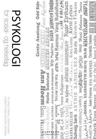 Psykologi for sosial- og helsefag