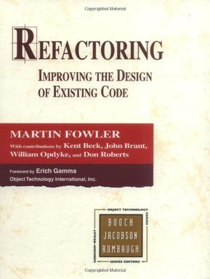 "Refactoring Improving the Design of Existing Code (Object Technology Series)" av Martin Fowler