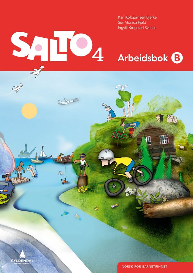 "Salto 4 - arbeidsbok B" av Kari Kolbjørnsen Bjerke
