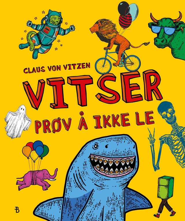 "Vitser - prøv å ikke le" av Claus von Vitzen